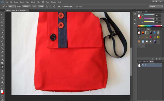clipping path