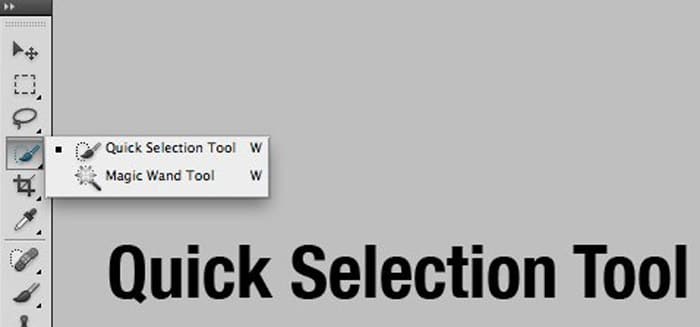 quick selection tool