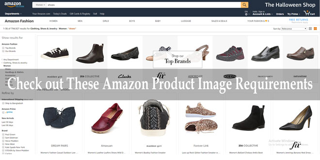 Amazon Product Image Requirements