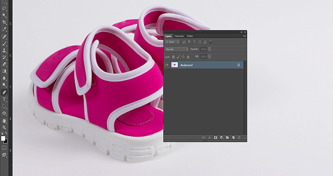 How do you create a clipping Path around the image area in Photoshop by ...