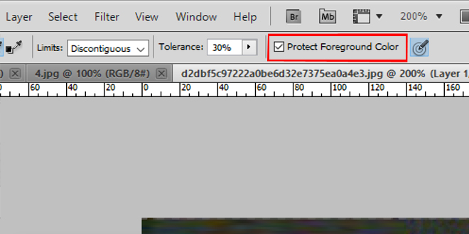 Click on Protect foreground color in Options