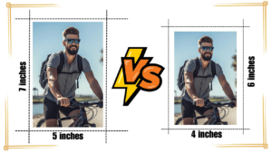 4x6 vs 5x7 Photo size
