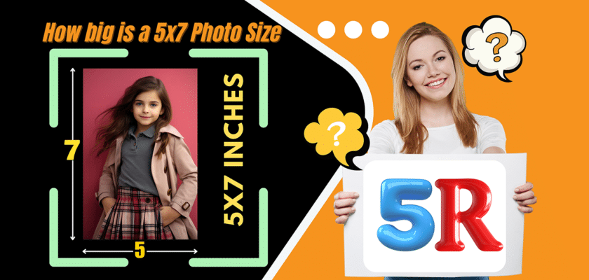 How big is a 5x7 Photo