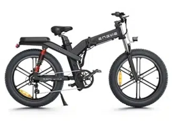 Electric bicycle clipping path