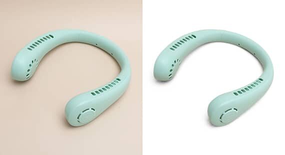 neckband clipping path